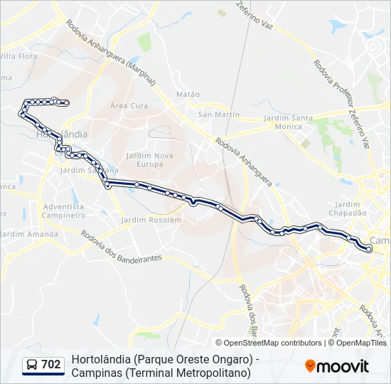 702  Line Map