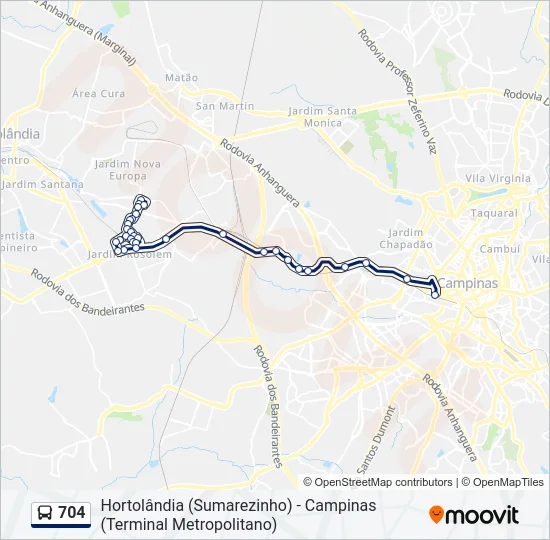 704  Line Map