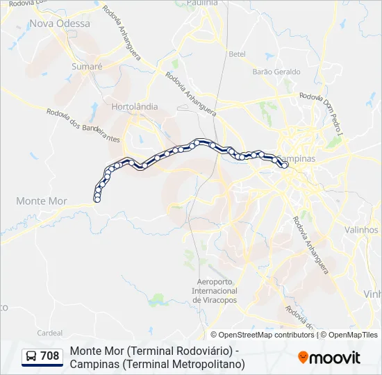708  Line Map