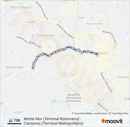 708  Line Map