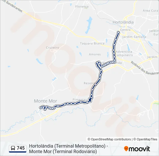 745  Line Map