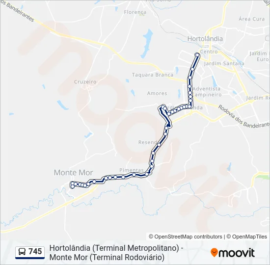 745  Line Map