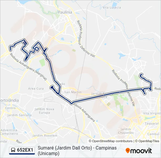 652EX1  Line Map
