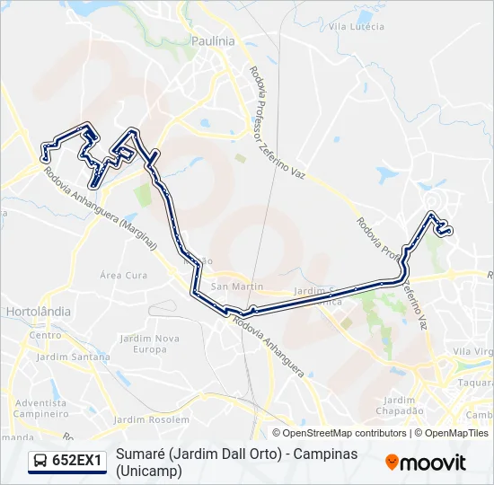 652EX1  Line Map