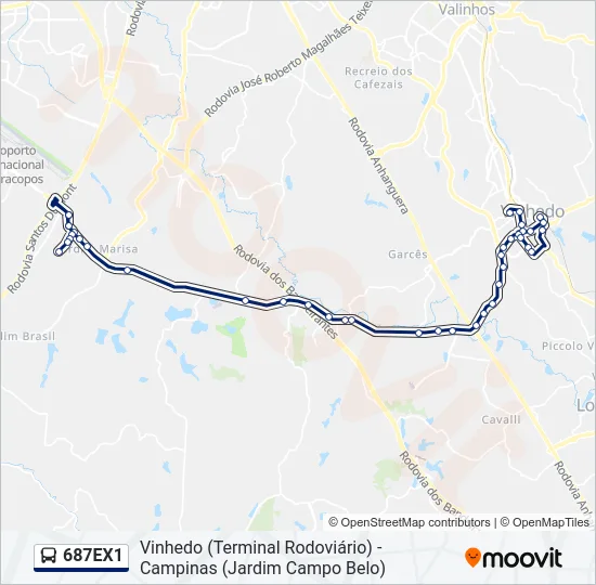 687EX1  Line Map