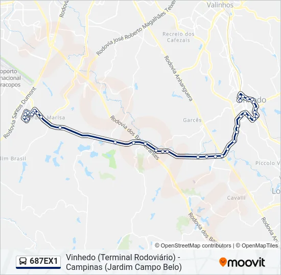 687EX1  Line Map
