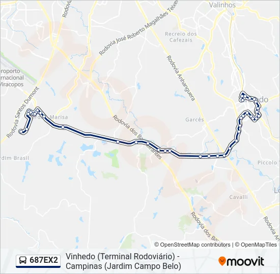 687EX2  Line Map