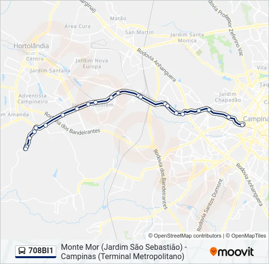 708BI1  Line Map