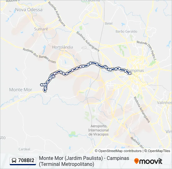 708BI2  Line Map