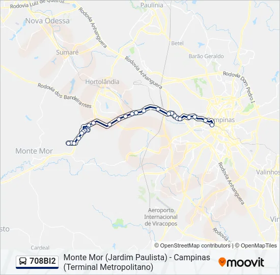 708BI2  Line Map