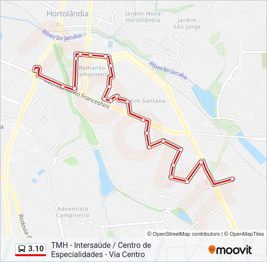 3.10 Bus Line Map