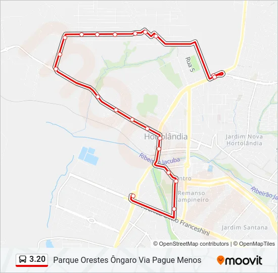 3.20 Bus Line Map