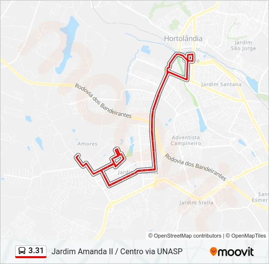 3.31 Bus Line Map