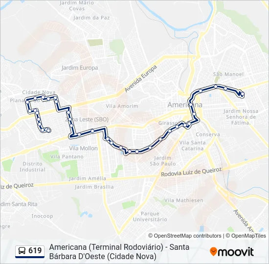 619  Line Map