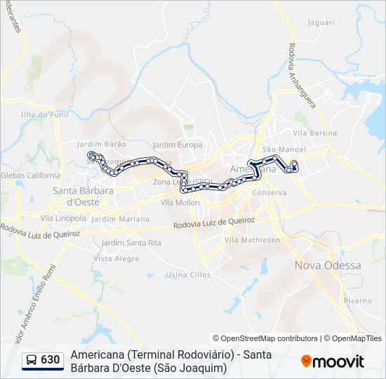 630  Line Map