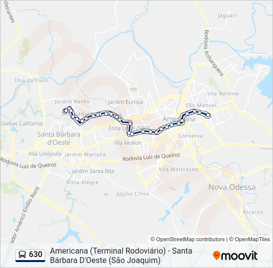 630  Line Map