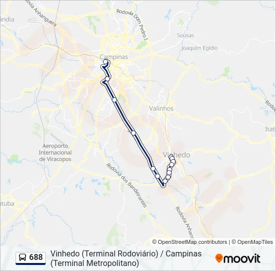 688  Line Map