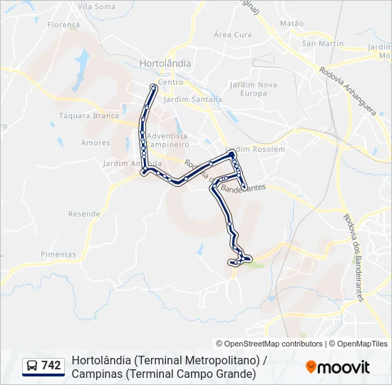 742  Line Map