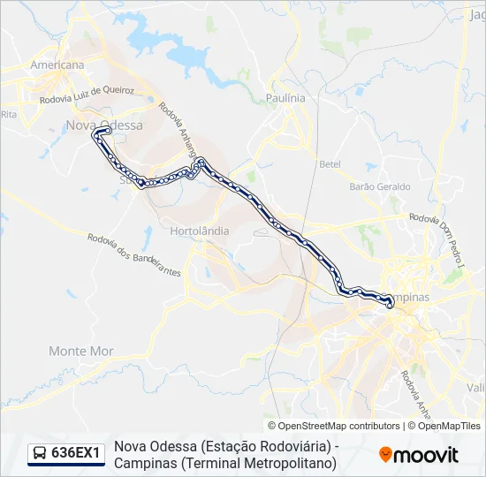 636EX1  Line Map
