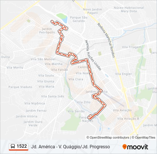 0203 Route: Schedules, Stops & Maps - Cerejeiras (Updated)