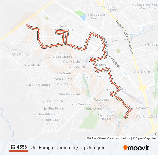5403 Route: Schedules, Stops & Maps - José Regino Via Rodrigues Alves  (Updated)