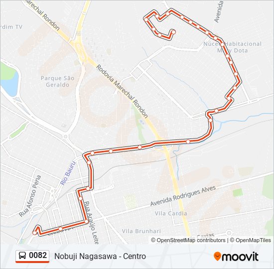 Como chegar até Rodrigues Alves Qd-16 Impar (Marathon) em Bauru de