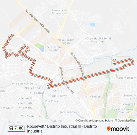 7693 Route: Schedules, Stops & Maps - Centro (Pç. Machado De Mello)  (Updated)