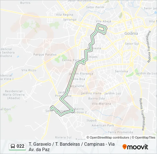 022 Bus Line Map