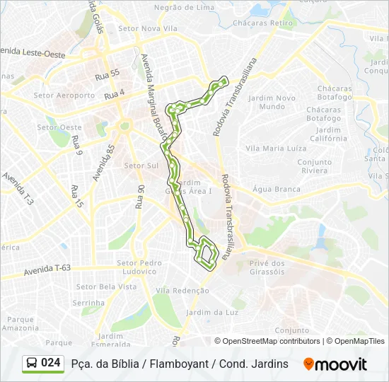 024 Bus Line Map