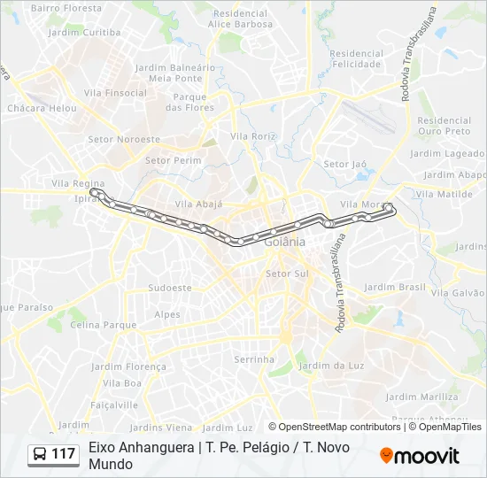 117  Line Map