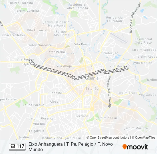 117  Line Map