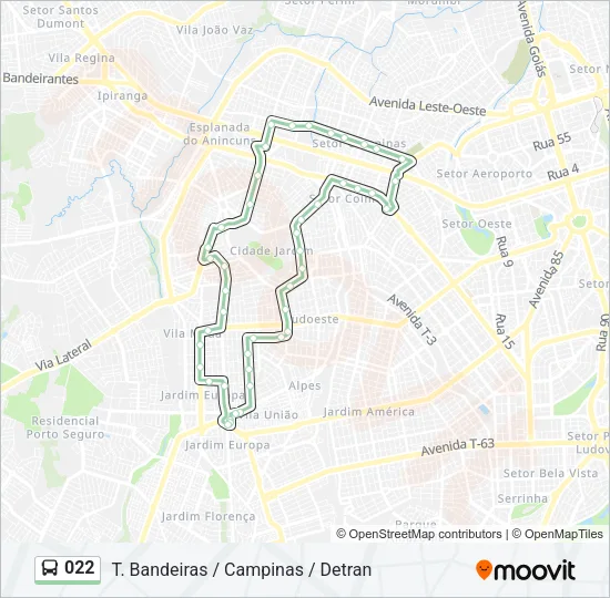 022 Bus Line Map