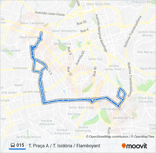015 Bus Line Map