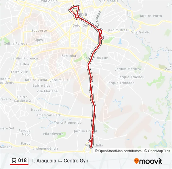 018 Bus Line Map