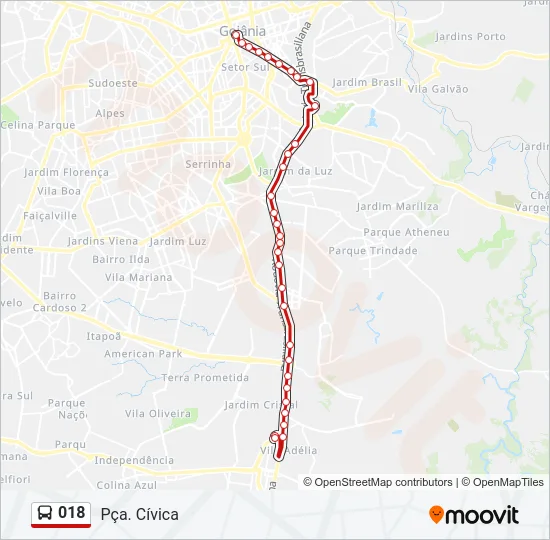 018 Bus Line Map