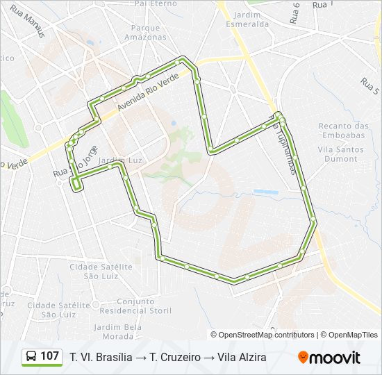 Rota da linha r10: horários, paradas e mapas - Cantão (Atualizado)