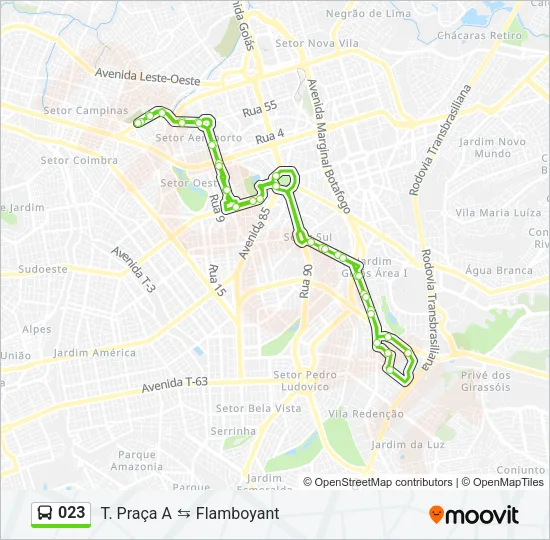 023 Bus Line Map