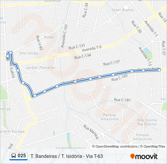 025 Bus Line Map