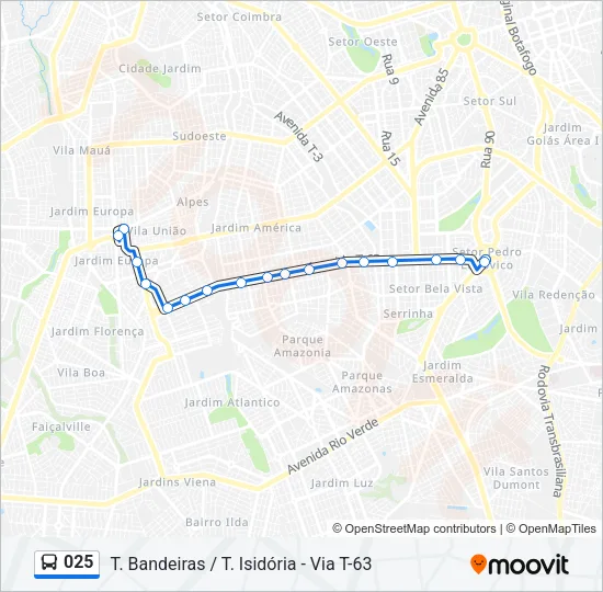 025 Bus Line Map