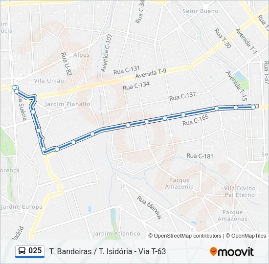025 Bus Line Map
