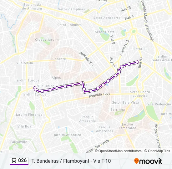 026 Bus Line Map