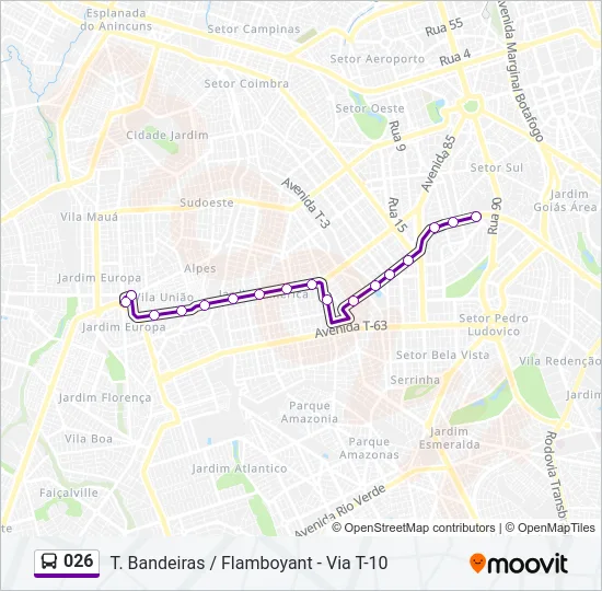 026 Bus Line Map