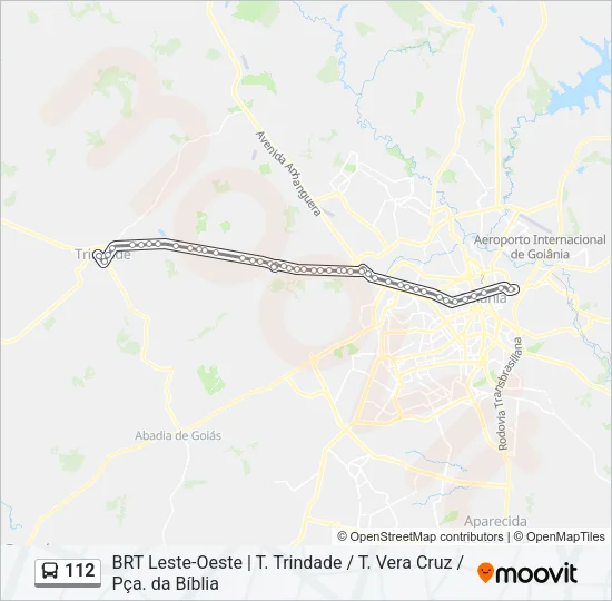 112 Bus Line Map