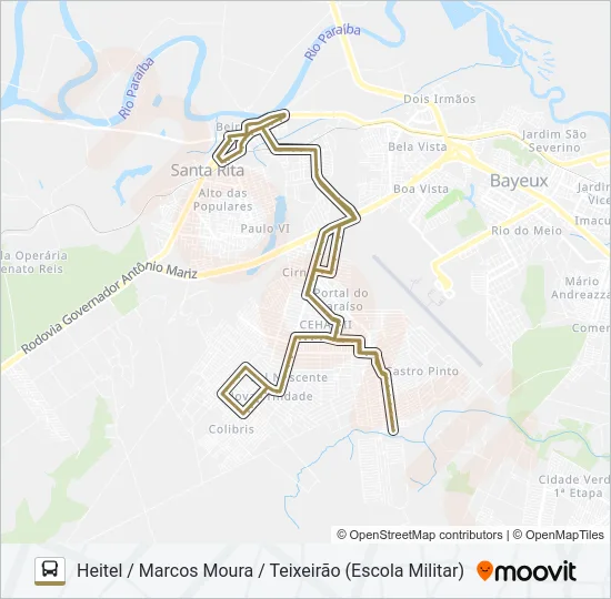 CIRCULAR Bus Line Map