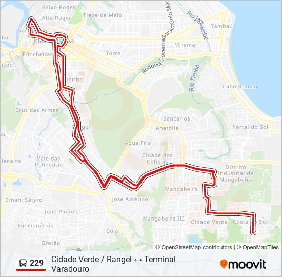 Como chegar até Br-230 Rodovia Governador Pedro Gondim, Km 16,2 Leste em  João Pessoa de Ônibus?