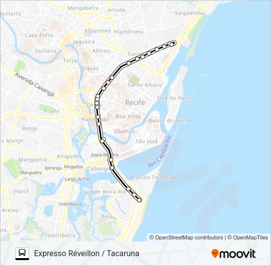 503 Bus Line Map