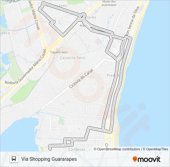 J114 DOM HÉLDER / RIO DAS VELHAS Bus Line Map