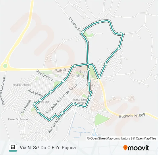 C090 CANOAS - USINA SALGADO Bus Line Map