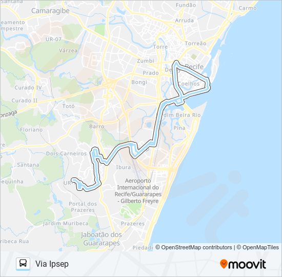 224 UR-11 (OPCIONAL) bus Line Map