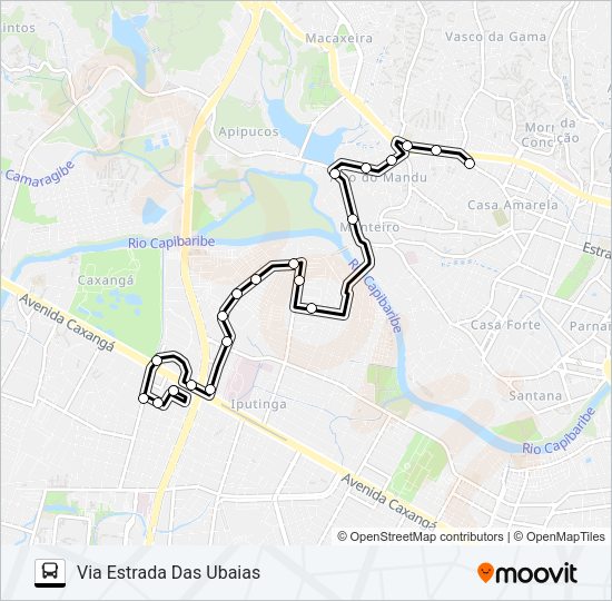 511 ALTO DO MANDÚ Bus Line Map